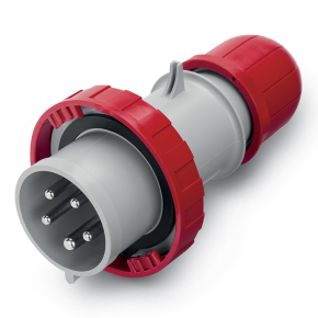 Scame 218.3237 Plug 3P+N+E 32A Red