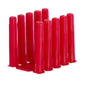 Schneider 1090605 TPA2 Wall Plug Red (Box of 100)