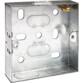 BG HGS01 16MM 1G METAL LIGHTSWITCH BOX