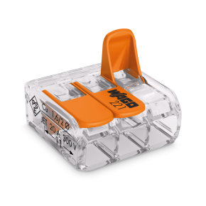 Wago 221-413 3 Way Compact Connector
