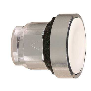 ZB4BA1 Pushbutton head Flush White