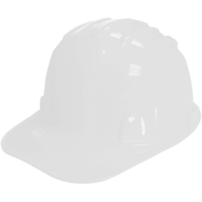 WHITE SAFETY HELMET