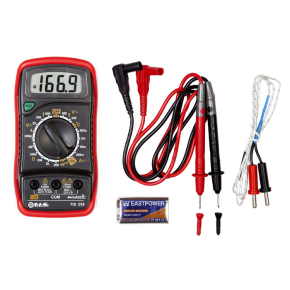 TIS TIS258 Pocklet Multimeter c/w Temp